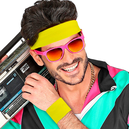 Widmann SRL Polsbandjes neon geel Philip