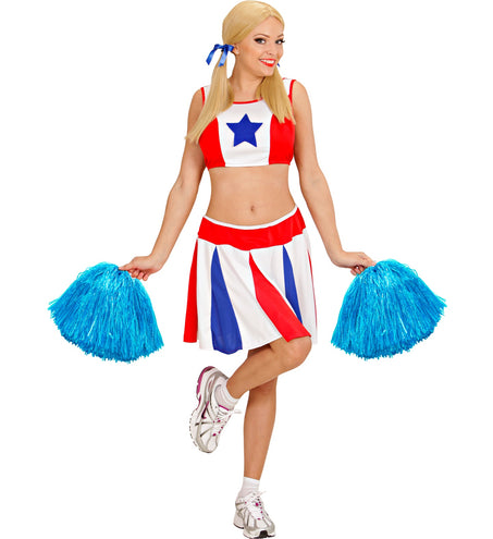 Widmann SRL pom pom luxe uitvoering blauw