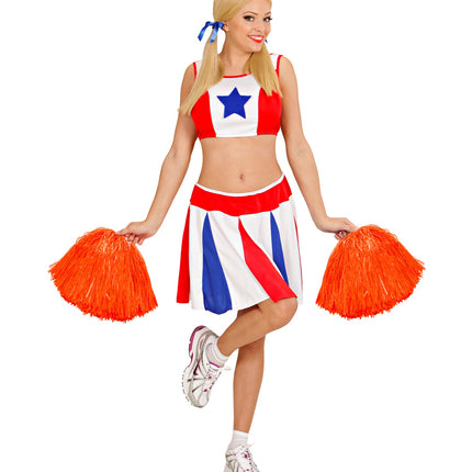 Widmann SRL pom pom luxe uitvoering oranje