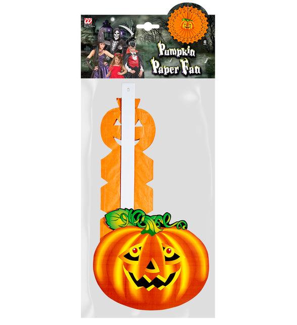 Widmann SRL Pompoen decoratie papier voor Halloween