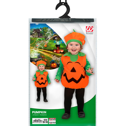 Widmann SRL Pompoen kostuum kinderen