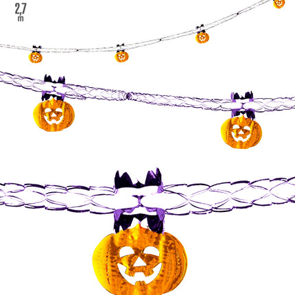 Widmann SRL Pompoenslingers voor Halloween