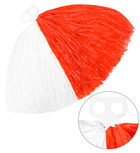 Widmann SRL Pompom rood met wit cheerleaders