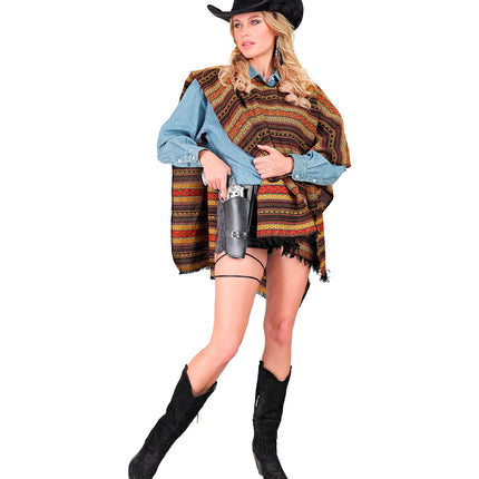 Widmann SRL Poncho omkeerbaar