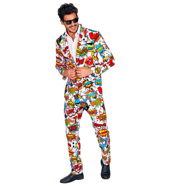 Widmann SRL Pop art kostuum jaren 60 stijl