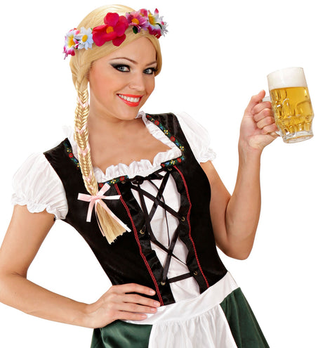 Widmann SRL Prachtige bloemen hoofdbandjes voor hippies