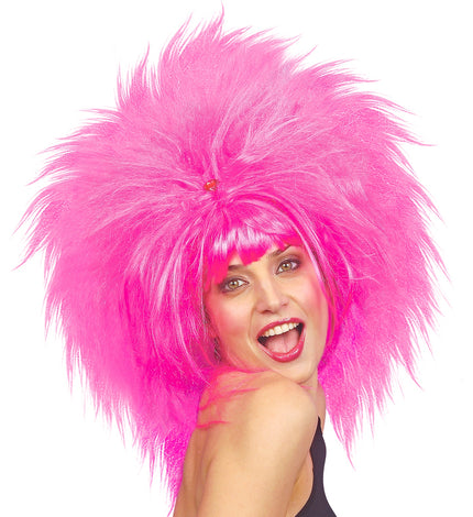 Widmann SRL Pretty woman pruik roze vrouw