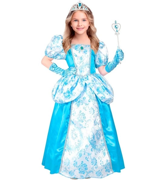 Widmann SRL Prinses blauw kostuum Emma kinderen