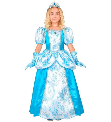 Widmann SRL Prinses blauw kostuum Emma kinderen