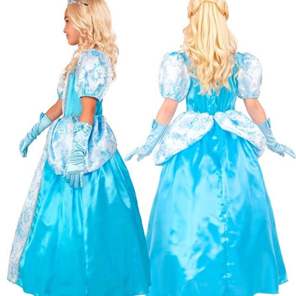 Widmann SRL Prinses blauw kostuum Emma kinderen