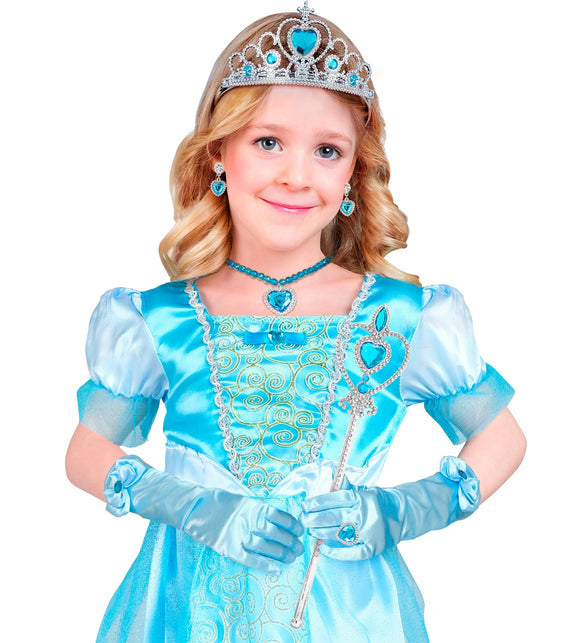 Widmann SRL Prinses set  Anna blauw
