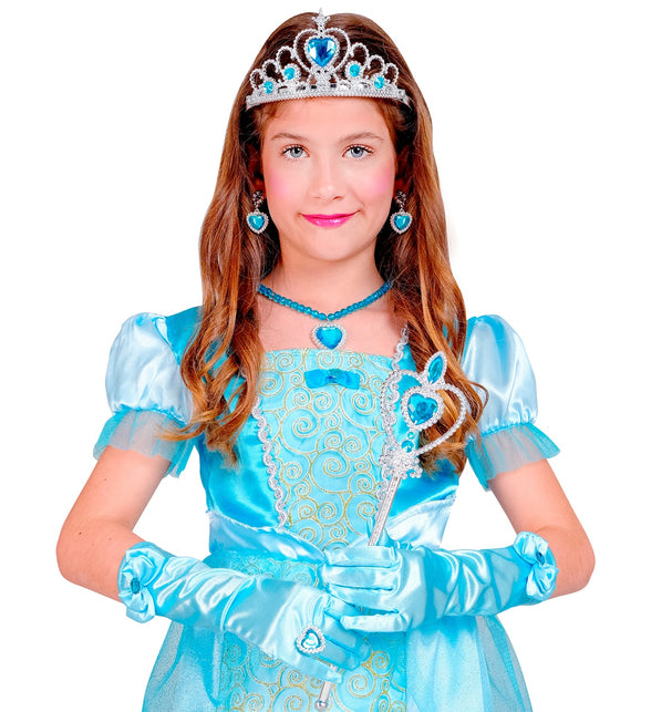 Widmann SRL Prinses set  Anna blauw