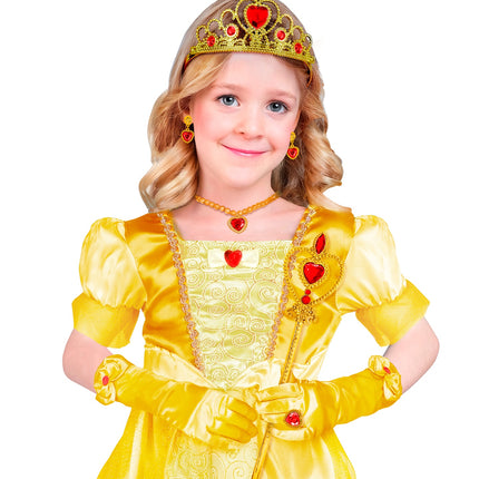 Widmann SRL Prinses set  Anna geel