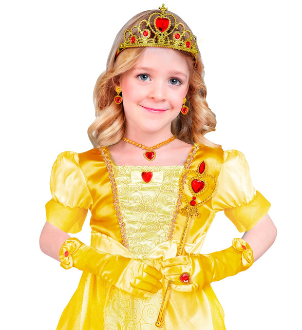 Widmann SRL Prinses set  Anna geel