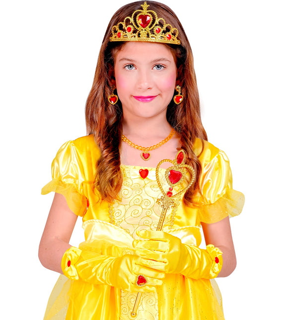Widmann SRL Prinses set  Anna geel