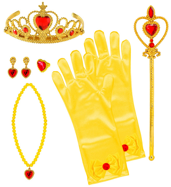 Widmann SRL Prinses set  Anna geel