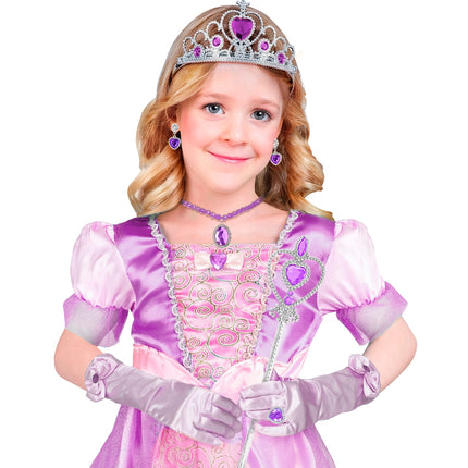 Widmann SRL Prinses set Anna paars