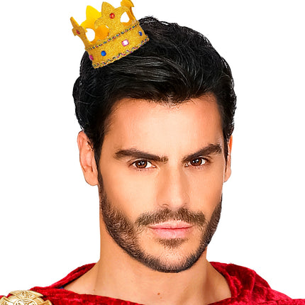 Widmann SRL Prinsessen koningin kroon goud Alicia