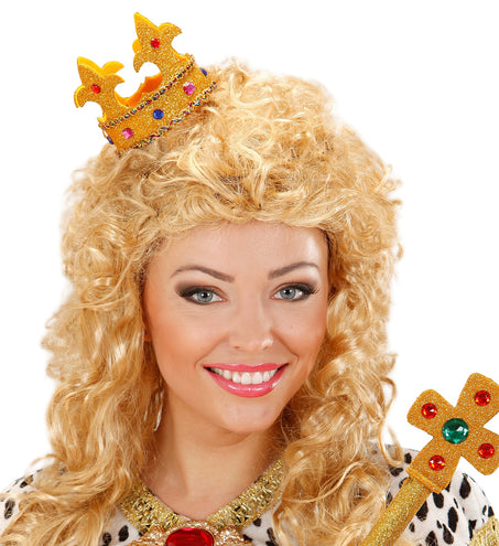 Widmann SRL Prinsessen koningin kroon goud Alicia