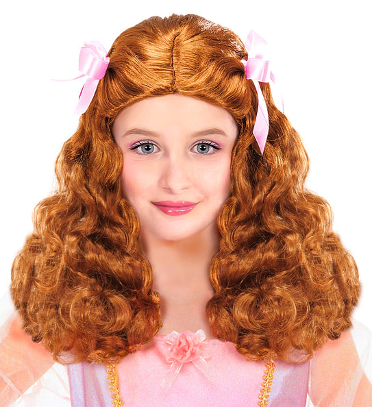 Widmann SRL Prinsessen pruik licht bruin Isabella