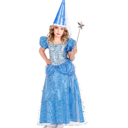 Widmann SRL Prinsessenjurk blauw kinderen