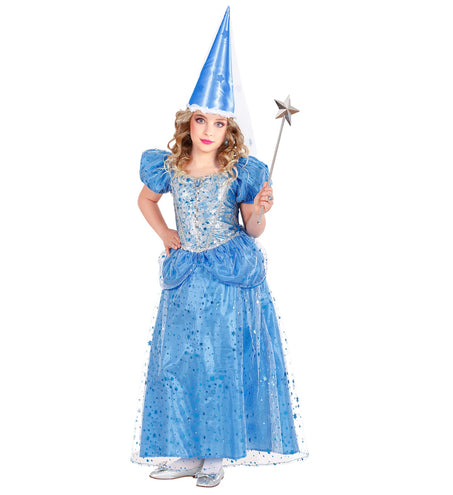 Widmann SRL Prinsessenjurk blauw kinderen