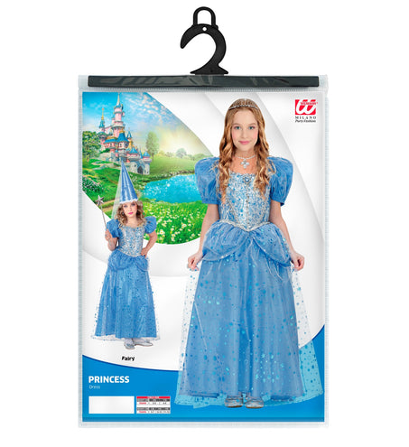 Widmann SRL Prinsessenjurk blauw kinderen