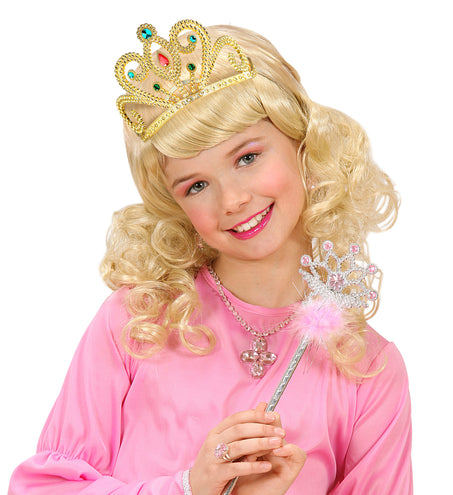 Widmann SRL Prinsessenkroon met diamanten goud