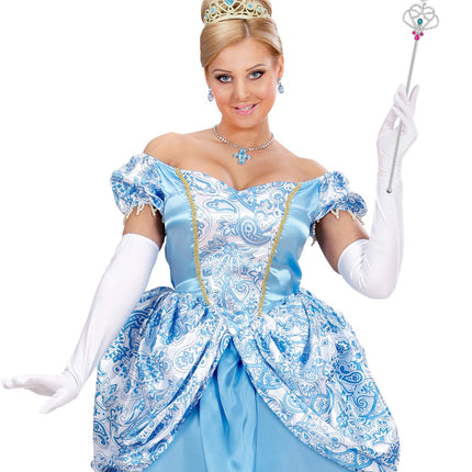 Widmann SRL Prinsessenstaf zilver met gemsteen