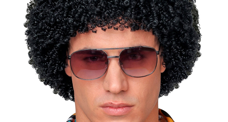 Widmann SRL Pruik 70's Jesse zwart