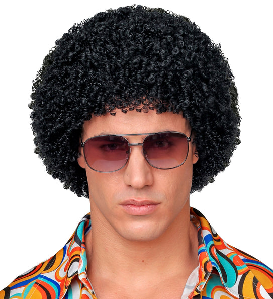 Widmann SRL Pruik 70's Jesse zwart