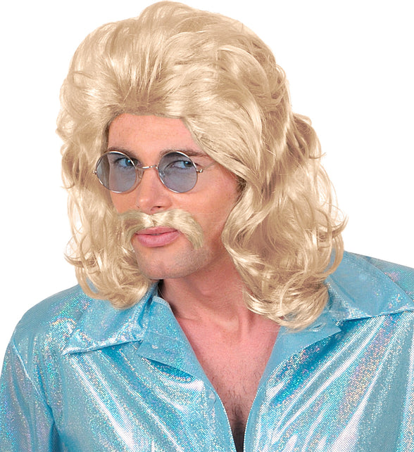 Widmann SRL pruik 70s man blond