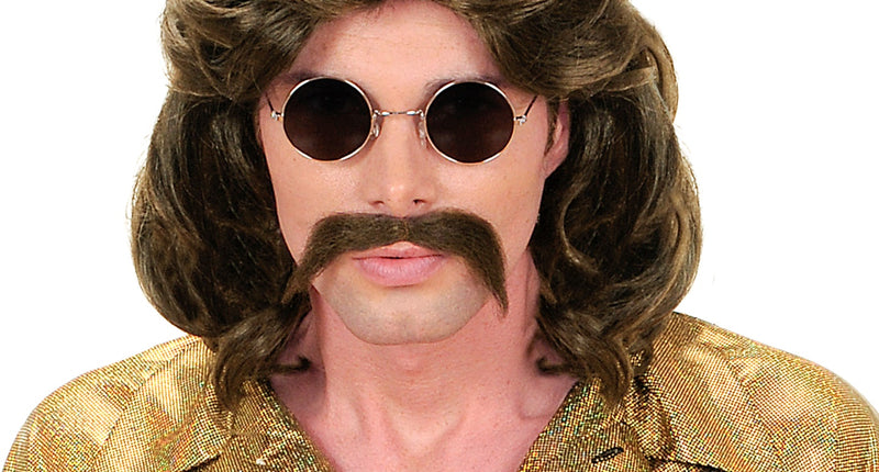 Widmann SRL pruik 70s man bruin