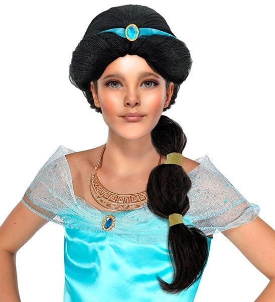 Widmann SRL Pruik arabische prinses kind Jasmine