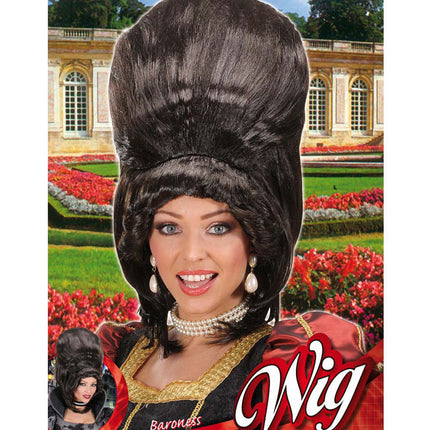 Widmann SRL pruik barones bruin