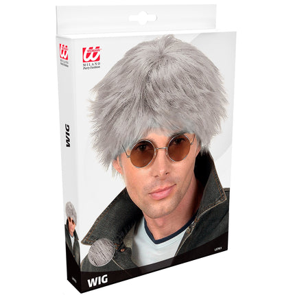 Widmann SRL pruik beat grijs