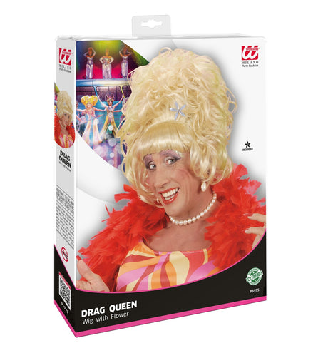 Widmann SRL pruik drag queen blond
