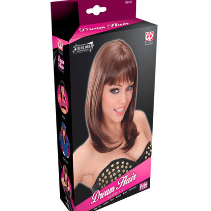 Widmann SRL pruik droomhaar ashley bruin