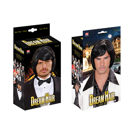 Widmann SRL pruik droomhaar bjorn zwart