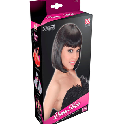 Widmann SRL pruik droomhaar jolie zwart