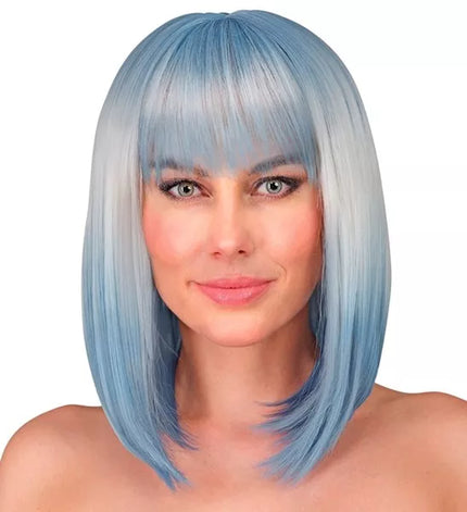 Widmann SRL Pruik droomhaar layla blond blauw Olivia