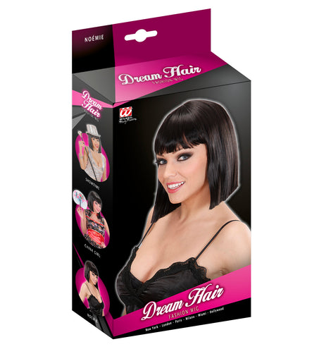 Widmann SRL pruik droomhaar noemie zwart