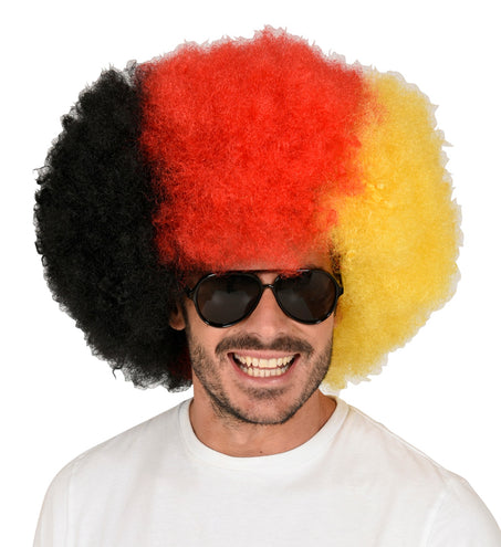 Widmann SRL Pruik Duitsland zwart rood geel