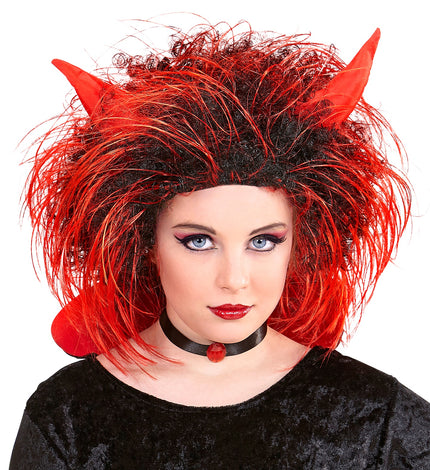 Widmann SRL Pruik Duivel nieuwe stijl