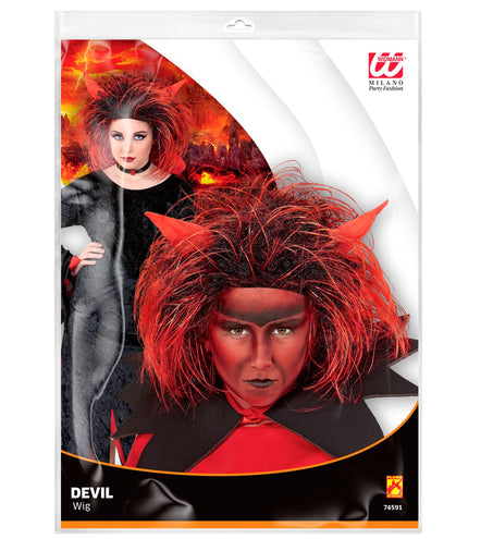 Widmann SRL Pruik Duivel nieuwe stijl