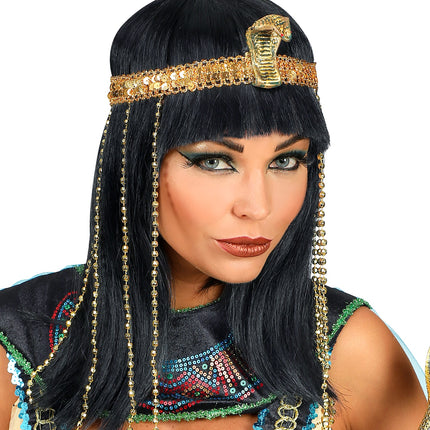 Widmann SRL Pruik Egyptische keizerin Victoria dames