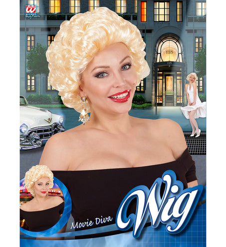 Widmann SRL Pruik filmster Hollywood