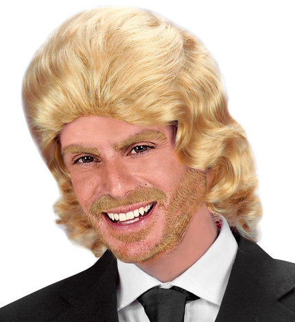 Widmann SRL pruik frankie blond in doos