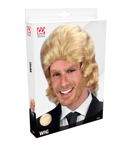 Widmann SRL pruik frankie blond in doos