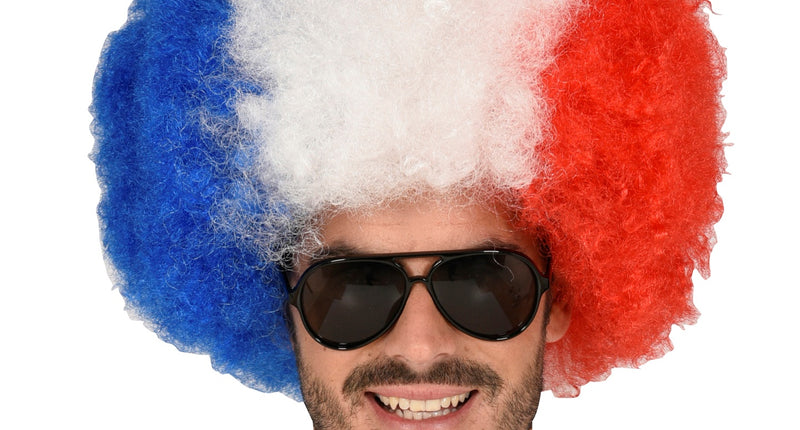 Widmann SRL Pruik Frankrijk blauw wit rood